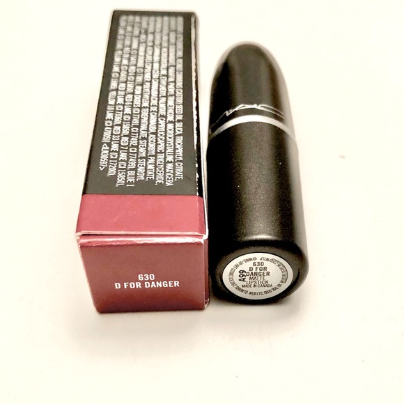 NWT MAC MATTE LIPSTICK Lipstick-630 D For Danger - Picture 8 of 8